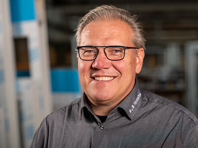 Martin Schneiter, CEO von B+B Fensterbau und von DeinFenster.ch
