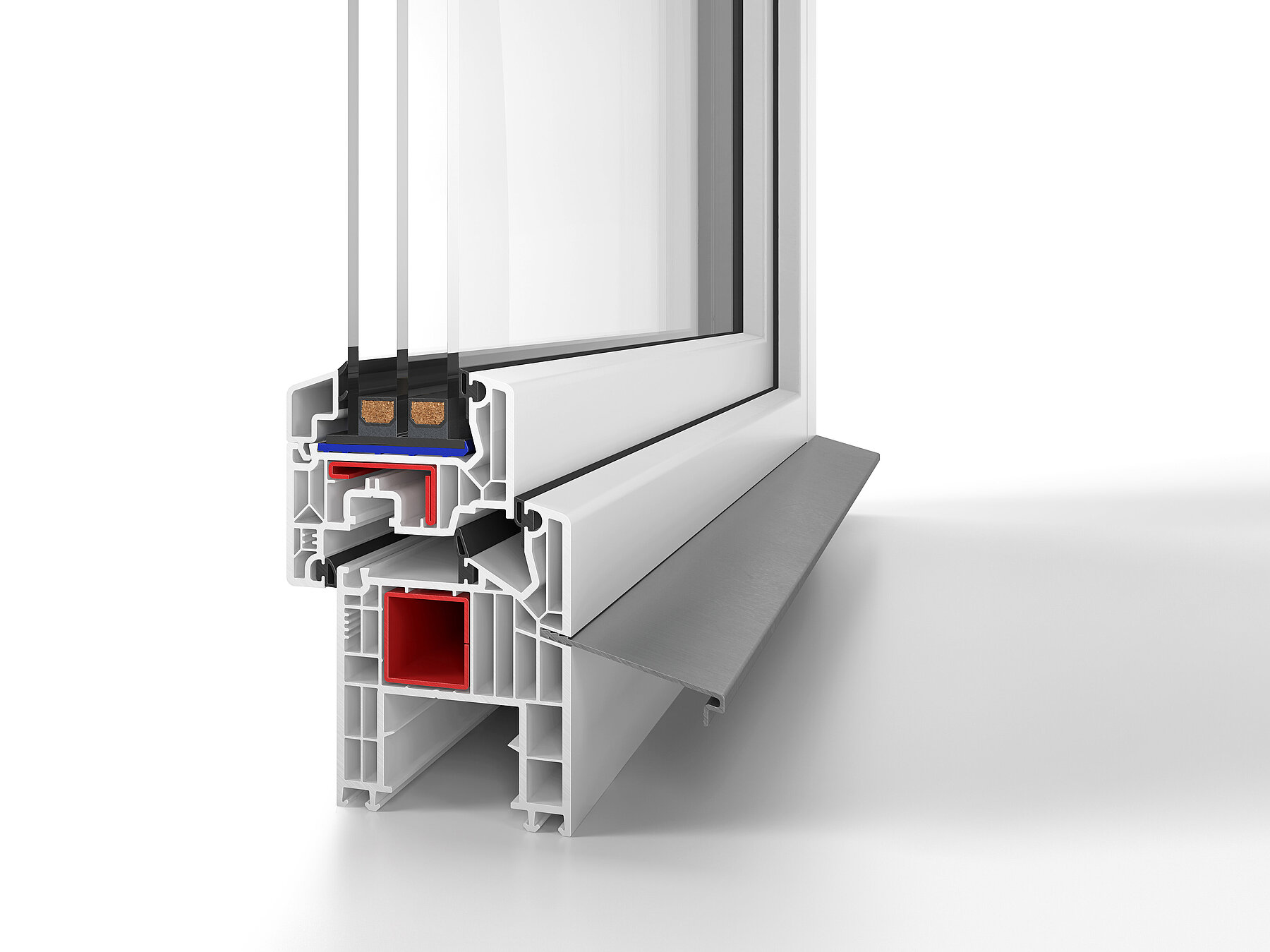Hochmodernes Kunststofffenster-Profilsystem kaufen