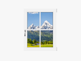 Fenstern mit Sprossen bei DeinFenster online kaufen