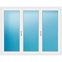 Fenster dreiflügelig 190x150 cm