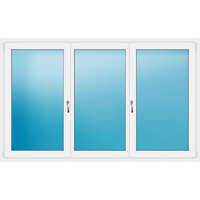 Fenster dreiflügelig 220x136 cm